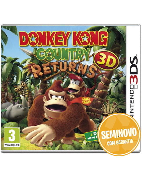 Donkey Kong Country 3D | 3DS | Usado