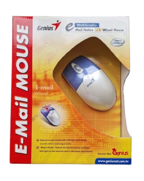 Genius E-mail Wheel Mouse WebScroll+ 