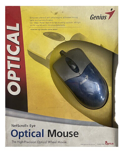 Genius NetScroll+ Eye Optical Mouse | Novo