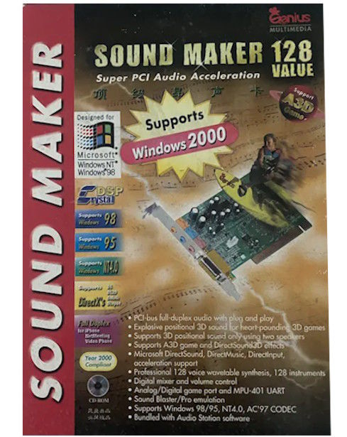  Genius Sound Maker 128 Value | Novo