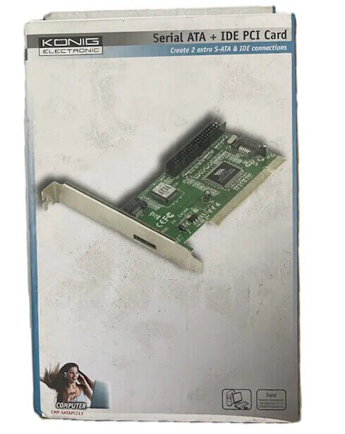 Serial ATA + IDE PCI Card | Novo