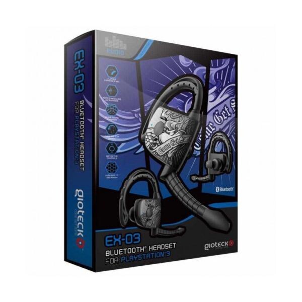 EX-03 Bluetooth Headset for PS3 (Street King) | Novo 0