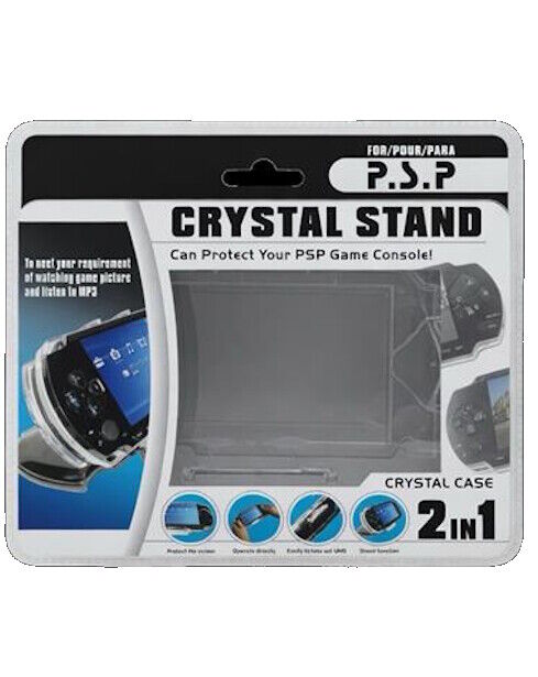 Crystal Stand & Crystal case 2 in 1 case for psp | Novo