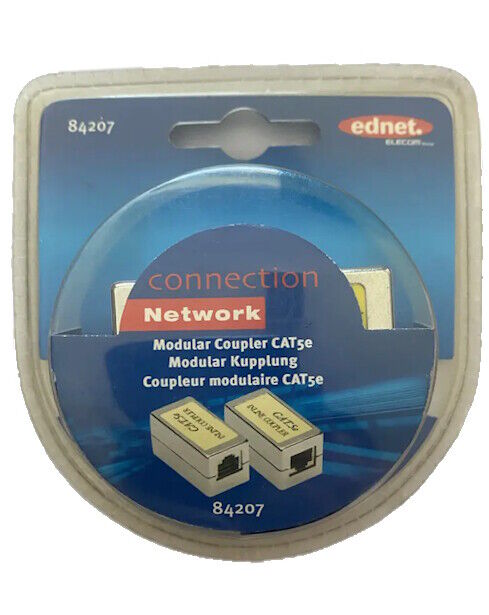 ednet Connection Network Modular Coupler Cat5e | Novo