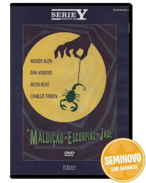 A Maldição do Escorpião de Jade |DVD| Usado