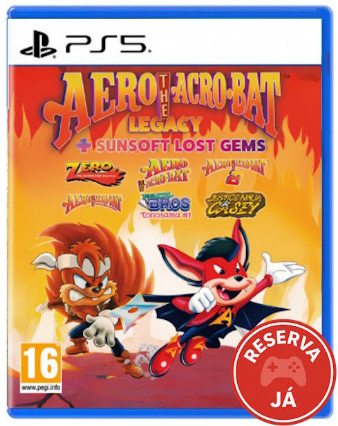 Aero The Acro-Bat Legacy + Sunsoft Lost Gems