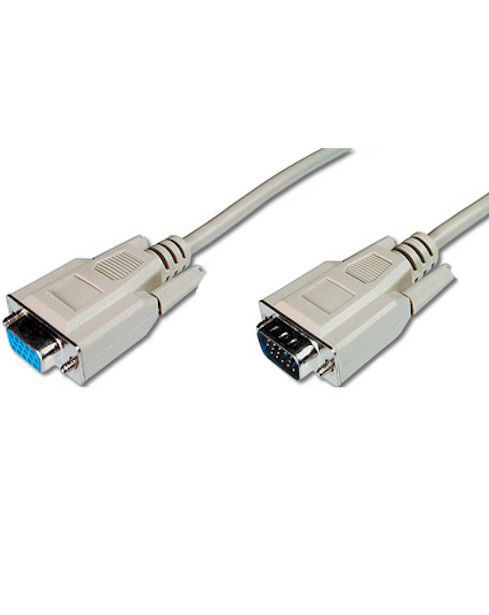 DIGITUS VGA EXTENSION CABLE 1.8M (AK-310200-018-E) | CABO VGA | NOVO