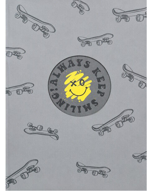 Caderno A5 Always Keep Smilling 60pag 70g Linhas | Novo