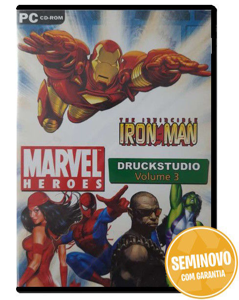 Marvel Heroes The Invincible Iron Man - Print Studio Vol.3 | PC | Usado