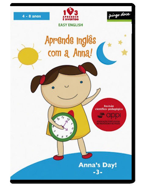 Aprende Inglês com a Anna | Dvd | Novo