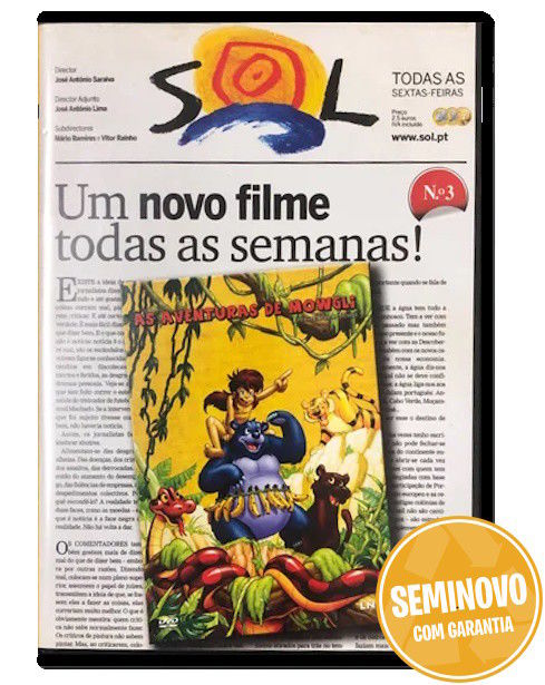 As Aventuras de Mowgli | DVD | USADO