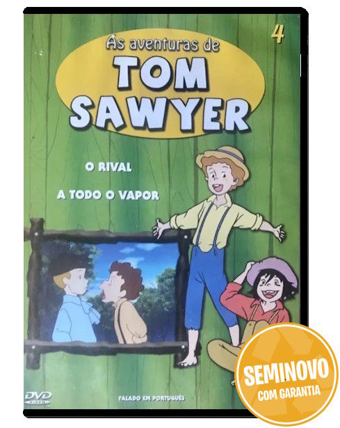 As Aventuras de Tom Sawyer 4 | DVD | Usado