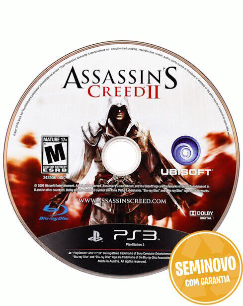 Assassins Creed II - So CD| PS3 | USADO