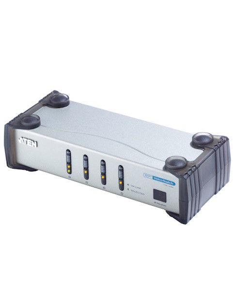 ATEN VS461 4-PORT DVI AUDIO/VIDEO SWITCH | SWITCH DVI | NOVO