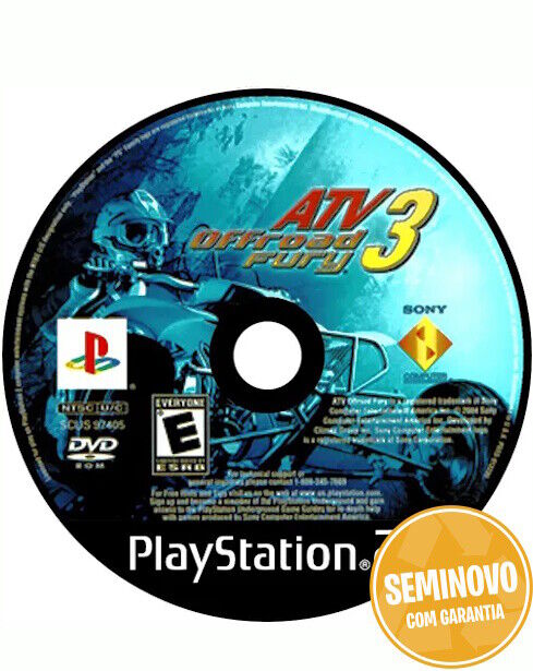 ATV Offroad Fury 3 - Só CD | PS2 | Usado