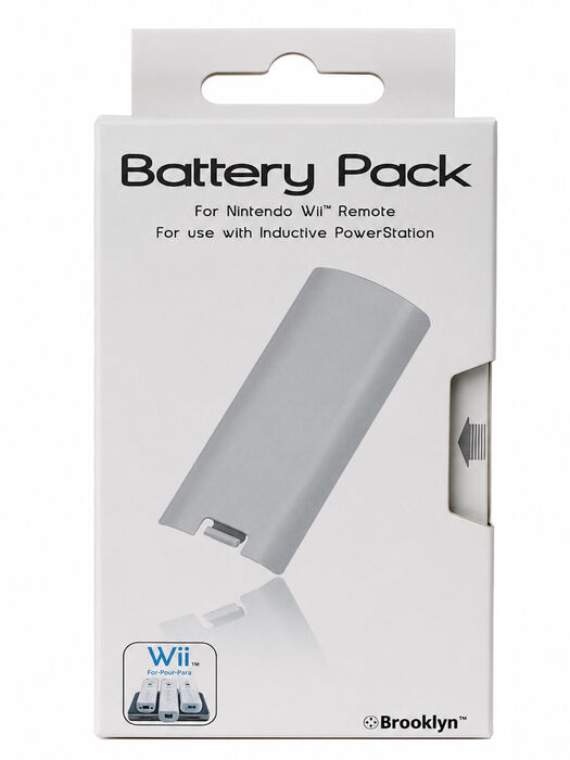 Bateria Recarregável Brooklyn Battery Pack para Nintendo Wii Remote | NOVO