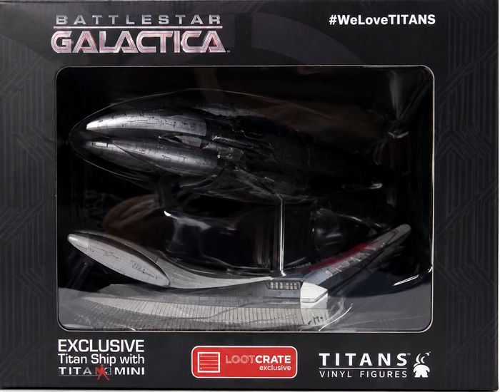 Battlestar Galactica – Cylon Raider (Titan Mini Vinyl Figure) | NOVO