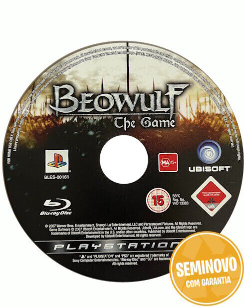 Beowulf The Game - só CD | PS3 | Usado