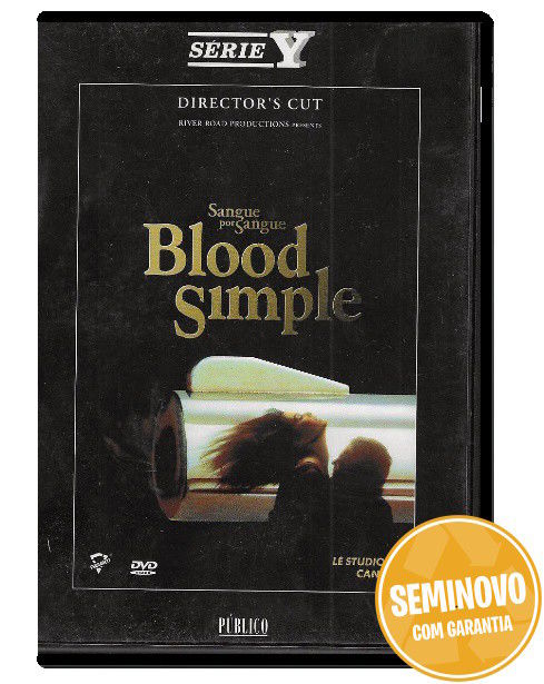 Blood Simple: Sangue Por Sangue | DVD | Usado