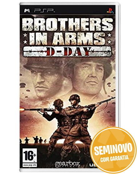 Brothers In Arms: D-Day | PSP | Novo