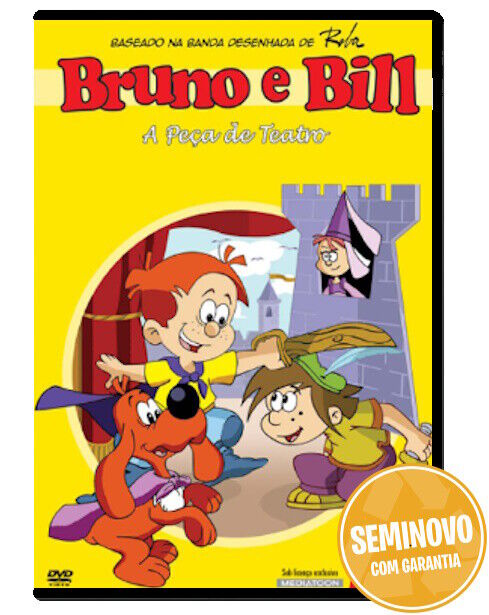 Bruno e Bill - A peça de teatro | DVD | USADO
