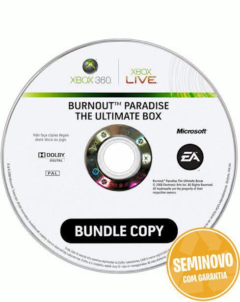 Burnout Paradise The Ultimate Box-SO CD | XB360 | USADO