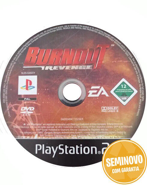 BURNOUT REVENGE - SO CD  | PS2 | USADO