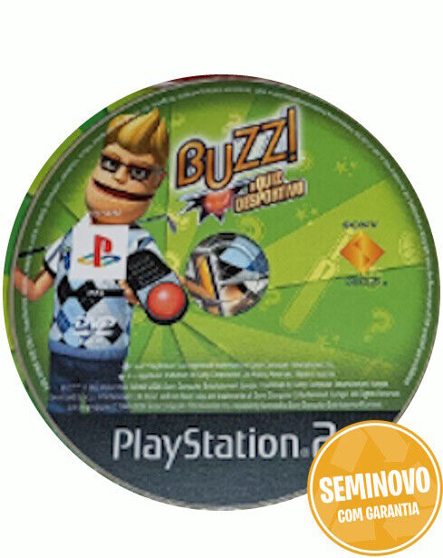 Buzz o Quiz Desportivo - Só CD | PS2 | Usado