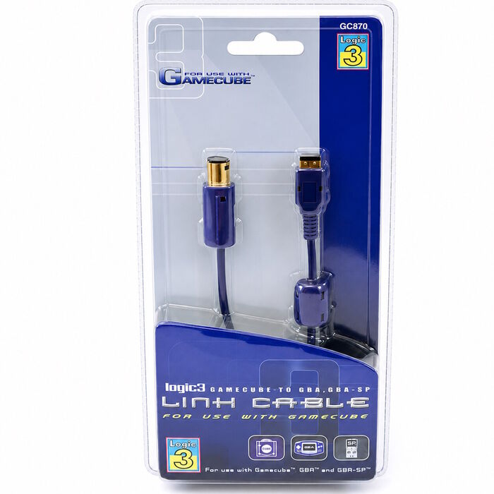 Cabo de Ligação GameCube para GBA / GBA-SP Logic 3 | NOVO