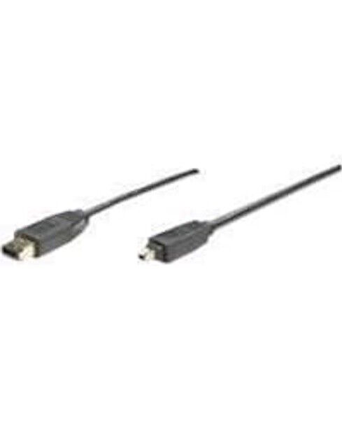 Manhattan Firewire Cable 6-Pin / 4-Pin 1.8 m / 6 ft. | Novo