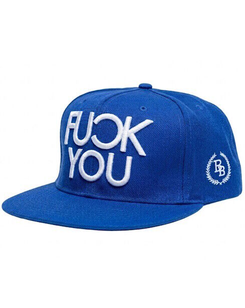 Cap Boom Bap - Azul - Fuck You | Novo