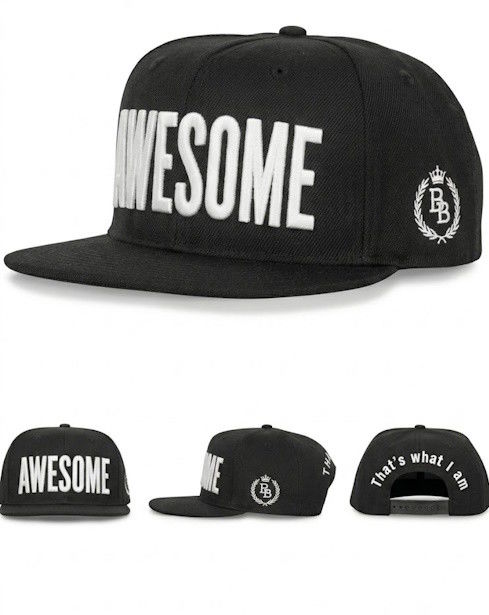 Cap Boom Bap - Preto - Awesome | Novo