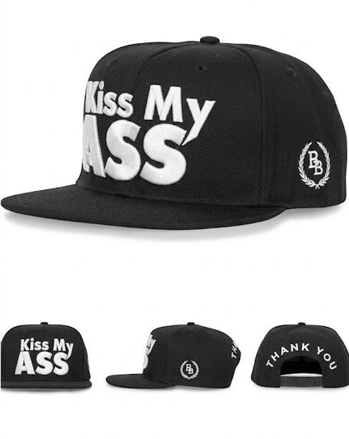 Cap Boom Bap - Preto - Kiss My Ass | Novo