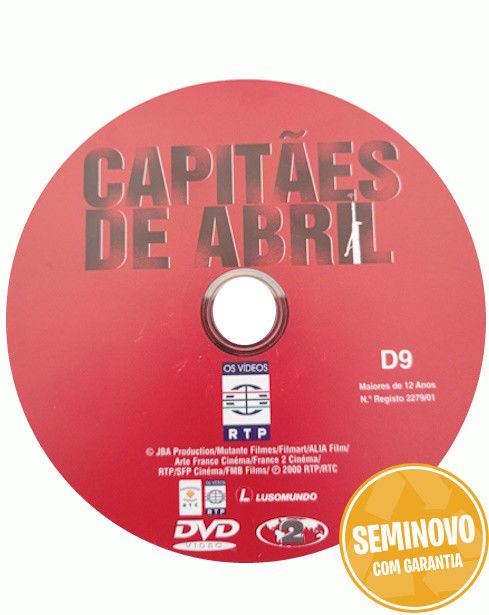 CAPITÃES DE ABRIL - SO CD | DVD | USADO