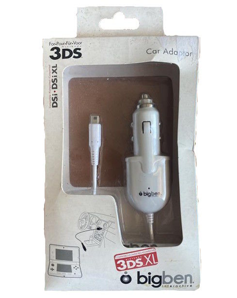 Car Adaptor BigBen para Nintendo 3DS / DSi / DSi XL | Novo