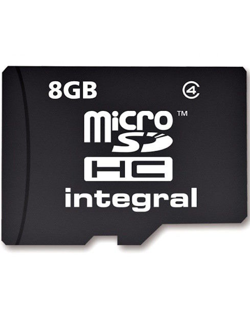 Cartão de Memória SD micro SDHC Class 4 - 8 GB | Novo