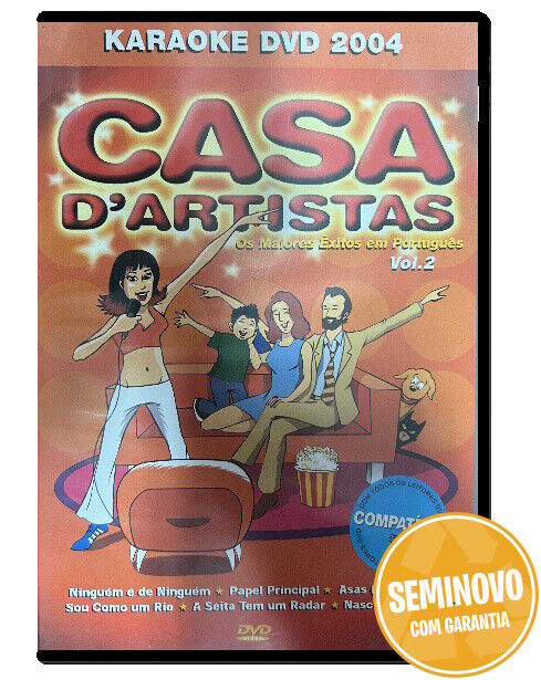 Casa D' Artistas Vol. 2 | DVD | Usado