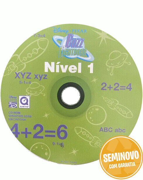 História Interativa da Disney do Buzz Lightyear | SO CD | Usado