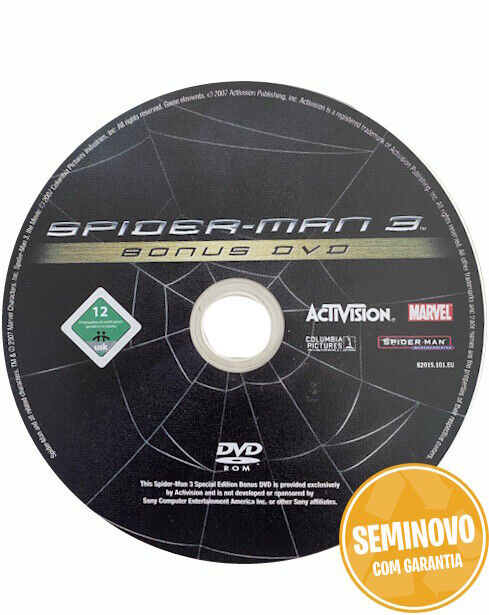 Spider-man 3 Bonus DVD | SO CD | Usado
