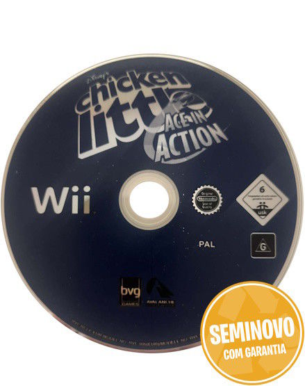Disneys: Chicken Little Ace In Action (só cd) | Wii | Usado