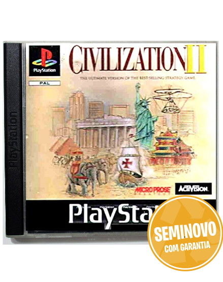 Civilization II | PS1 | Usado