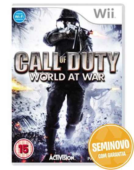 Call of Duty World at War | Wii | Usado