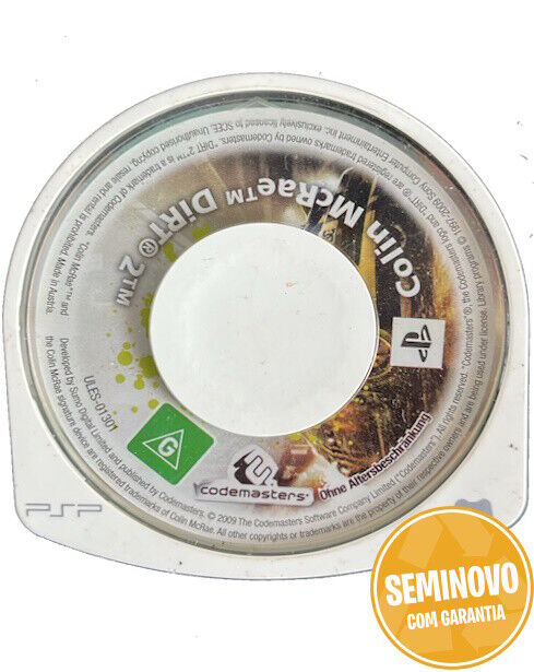 Colin McRae DiRT 2 - so UMD | PSP | Usado