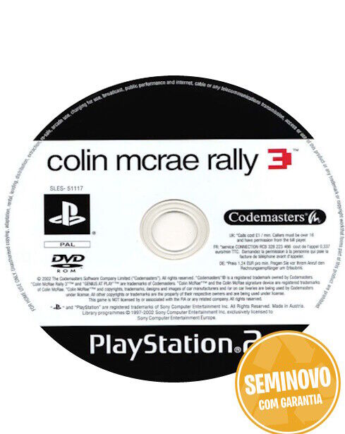Colin Mcrae Rally 3 | PS2 | Usado