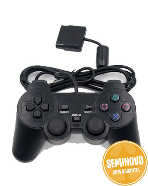 Comando com fio Generico | PS2 | Usado