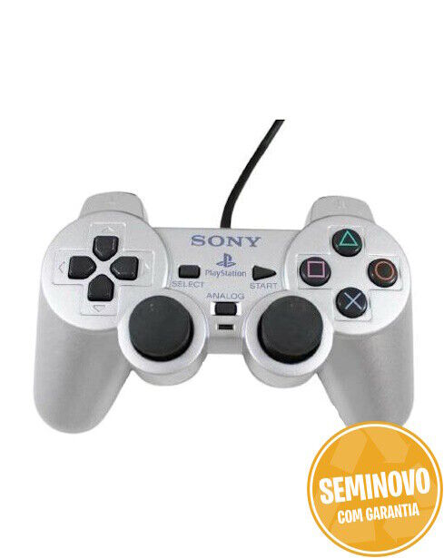 Dual Shock 2 Official Sony Preto | PS2 | Usado
