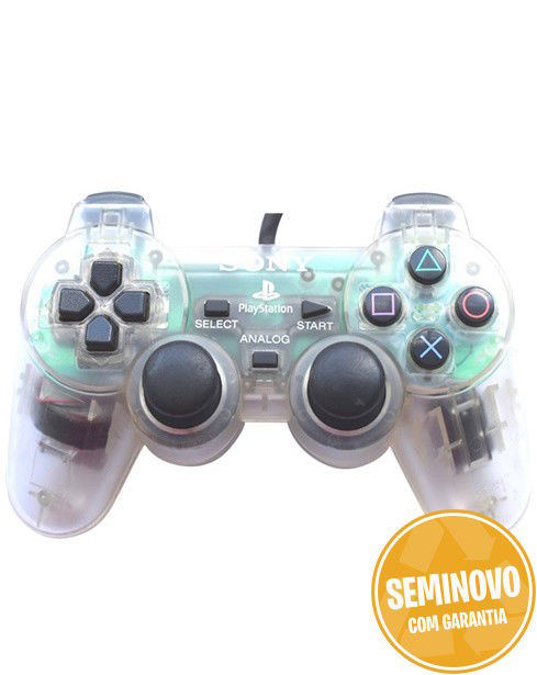 Dual Shock 2 Official Sony Preto | PS2 | Usado