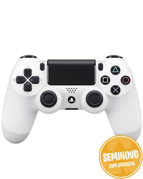 Doubleshock 4 Wireless Controller Branco | PS4 | USADO