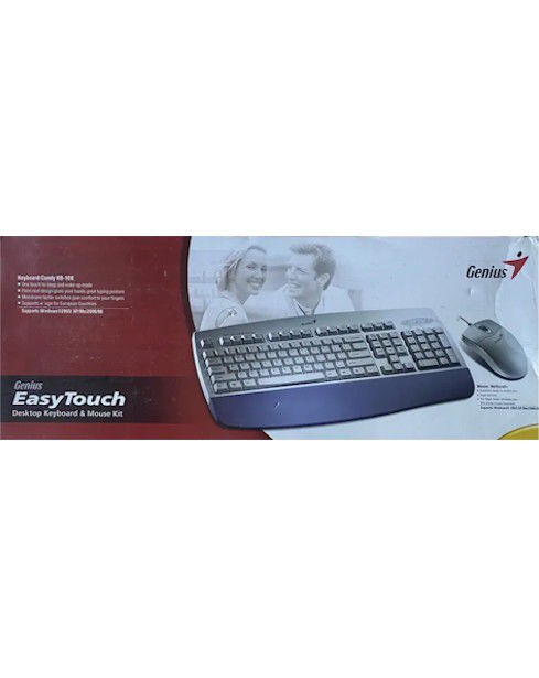 EasyTouch Desktop Keyboard &amp; Mouse Kit da Genius | Novo