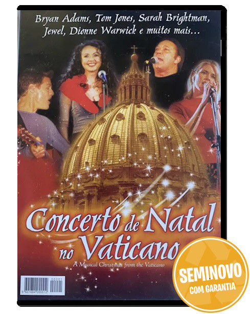 Concerto De Natal No Vaticano | DVD | Usado